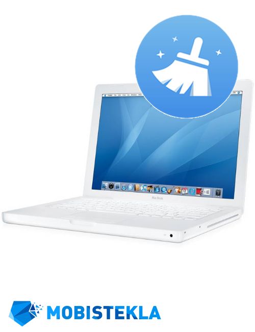 APPLE MacBook - Čiščenje naprave