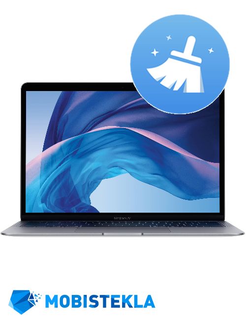 APPLE MacBook Air 13,3 A2179 - Čiščenje naprave