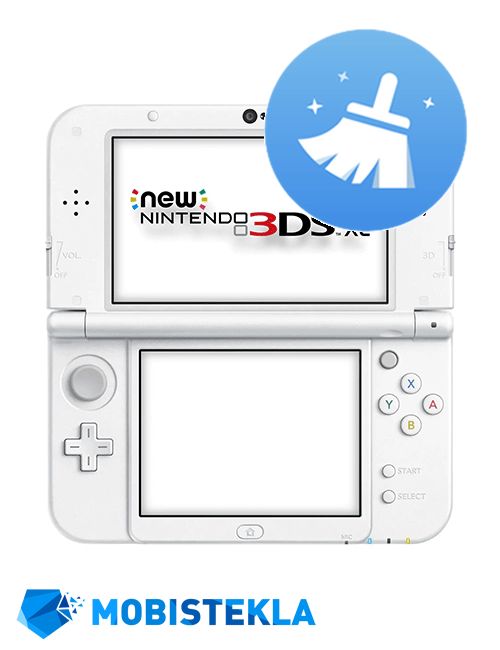 IGRALNE KONZOLE Nintendo 3DS XL - Čiščenje naprave