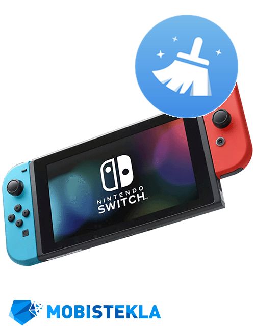 IGRALNE KONZOLE Nintendo Switch - Čiščenje naprave