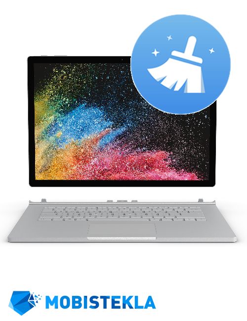 MICROSOFT Surface Book 2 13 palcev - Čiščenje naprave