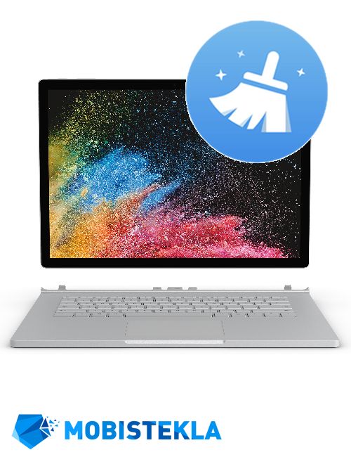 MICROSOFT Surface Book 2 - Čiščenje naprave