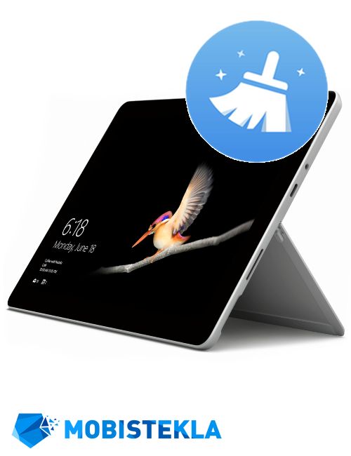MICROSOFT Surface Go - Čiščenje naprave