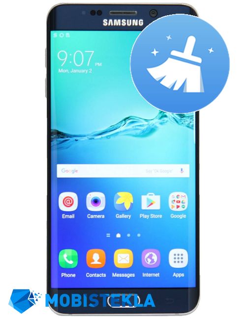 SAMSUNG Galaxy S6 Edge Plus - Čiščenje naprave