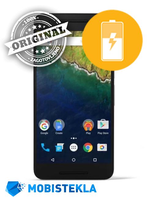 HUAWEI Nexus 6P - Menjava baterije - Original