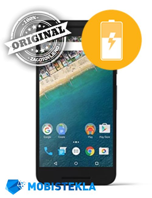 LG Nexus 5X - Menjava baterije - Original