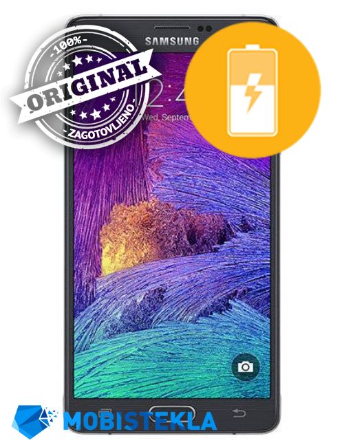 SAMSUNG Galaxy Note 4 - Menjava baterije - Original
