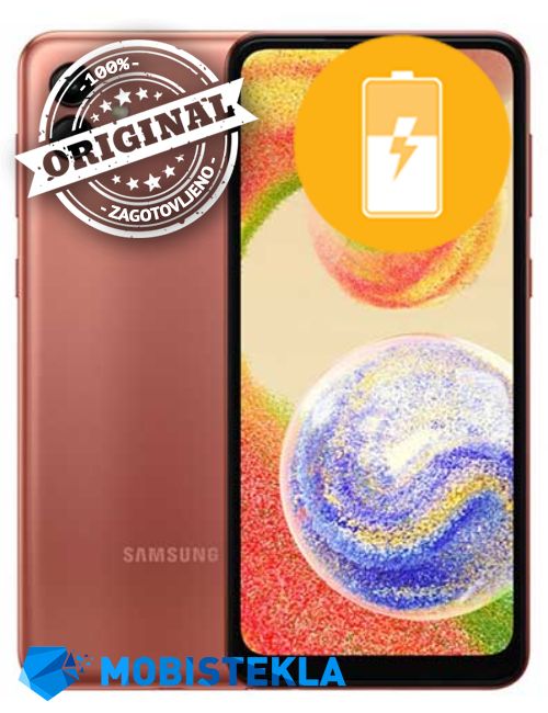 SAMSUNG Galaxy A04 - Menjava baterije - Original