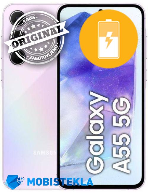 SAMSUNG Galaxy A55 5G - Menjava baterije - Original
