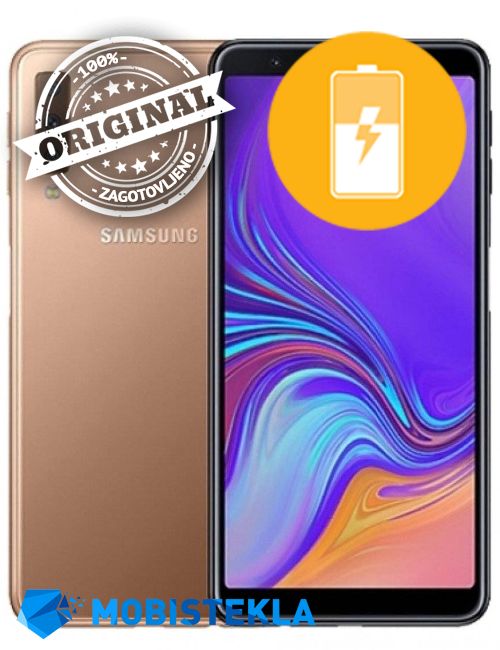 SAMSUNG Galaxy A7 2018 - Menjava baterije - Original