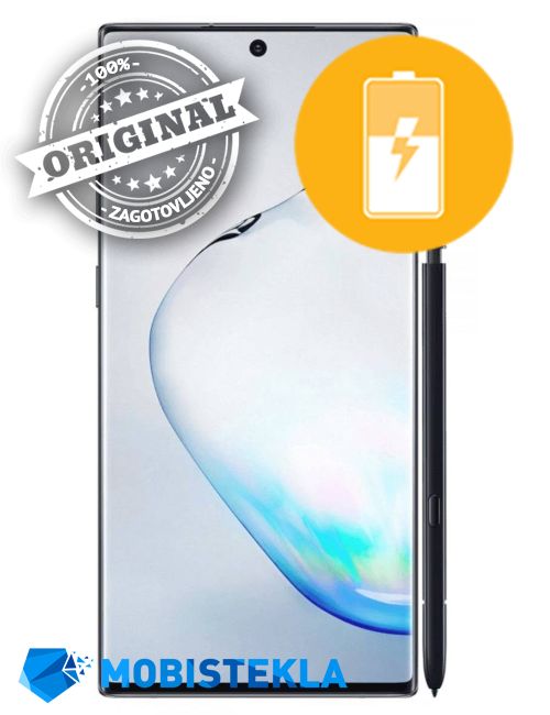 SAMSUNG Galaxy Note 10 - Menjava baterije - Original
