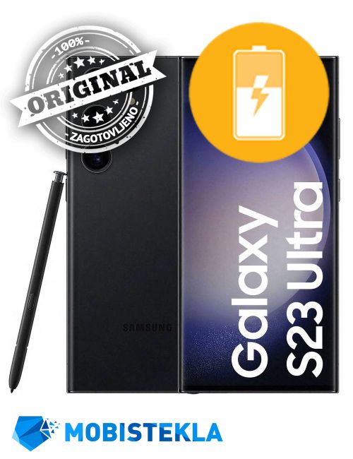 SAMSUNG Galaxy S23 Ultra - Menjava baterije - Original
