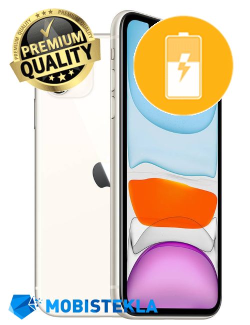 APPLE iPhone 11 - Menjava baterije - Premium