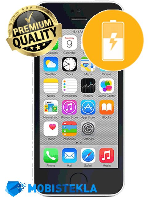 APPLE iPhone 5c - Menjava baterije - Premium