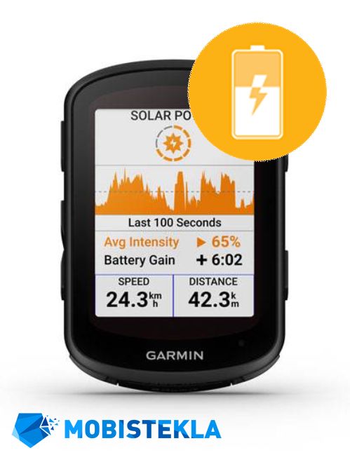 GARMIN Edge 840 Solar - Menjava baterije