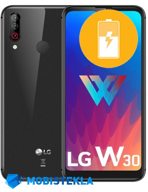 LG W30 - Menjava baterije