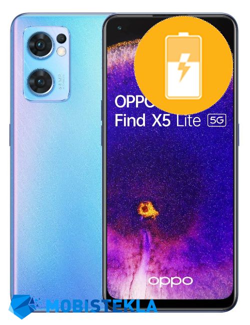 OPPO Find X5 Lite - Menjava baterije