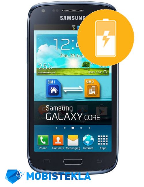 SAMSUNG Galaxy Core - Menjava baterije