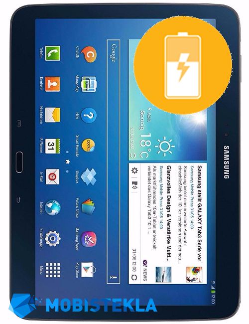 SAMSUNG Galaxy Tab 3 P5200 - Menjava baterije