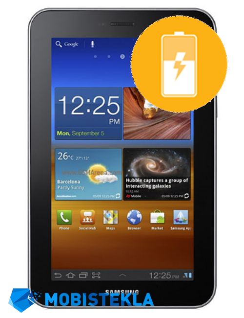 SAMSUNG Galaxy Tab 7.0 Plus P6200 - Menjava baterije
