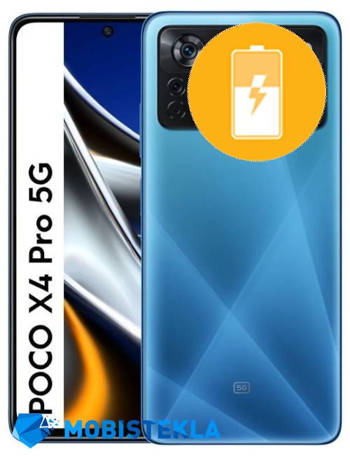 XIAOMI Poco X4 Pro 5G - Menjava baterije