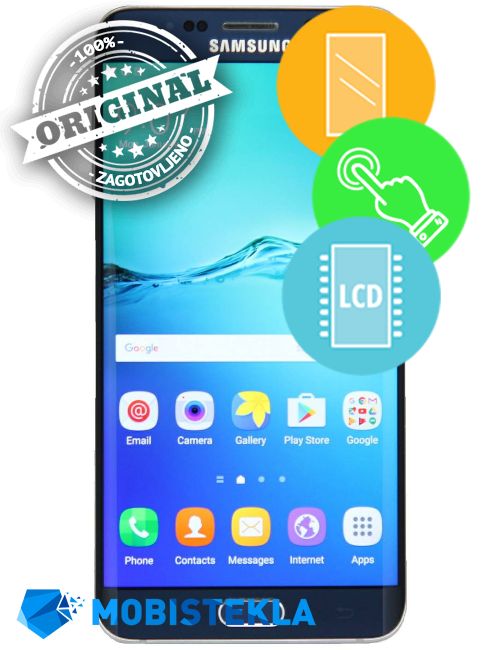 SAMSUNG Galaxy S6 Edge Plus - Menjava ekrana in stekla - Original