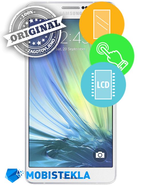 SAMSUNG Galaxy A7 - Menjava ekrana in stekla - Original