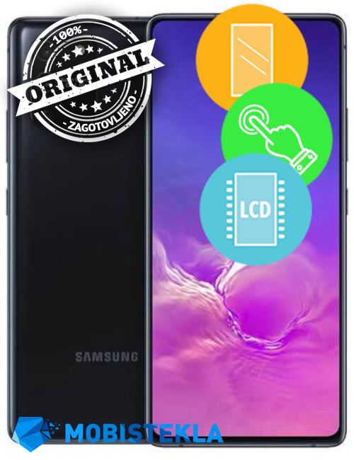 SAMSUNG Galaxy S10 Lite - Menjava ekrana in stekla - Original