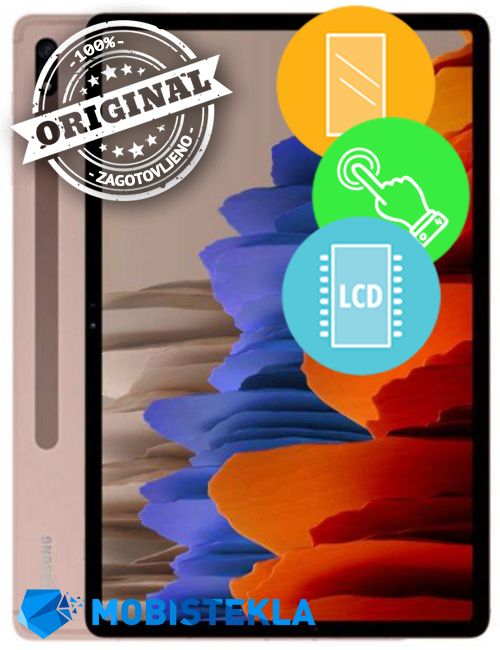 SAMSUNG Galaxy Tab S8 Plus - Menjava ekrana in stekla - Original