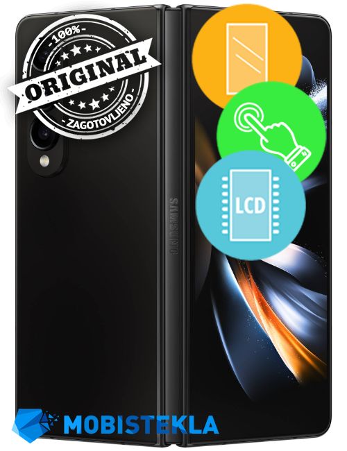 SAMSUNG Galaxy Z Fold4 - Menjava ekrana in stekla - Original