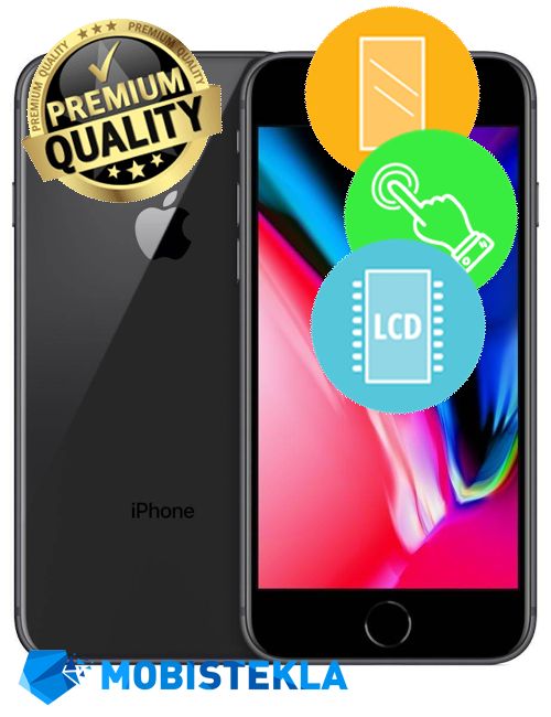 APPLE iPhone SE 2 2020 - Menjava ekrana in stekla - Premium