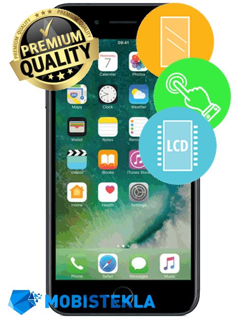 APPLE iPhone 6s Plus - Menjava ekrana in stekla - Premium