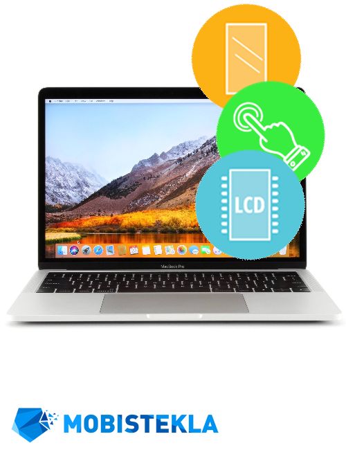 APPLE MacBook Pro 13.3 A1278 - Menjava ekrana in stekla