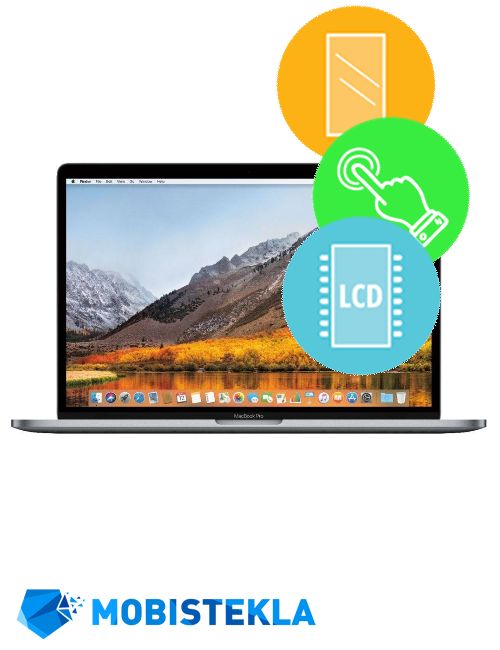 APPLE MacBook Pro 13 Retina A1989 - Menjava ekrana in stekla