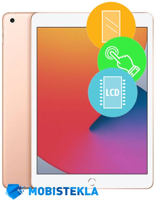 APPLE iPad 10,2 2020 - Menjava ekrana in stekla