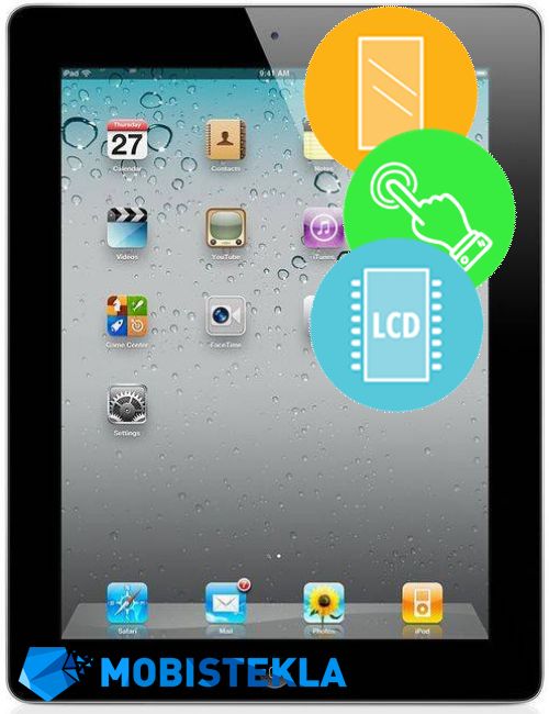 APPLE iPad 3 - Menjava ekrana in stekla