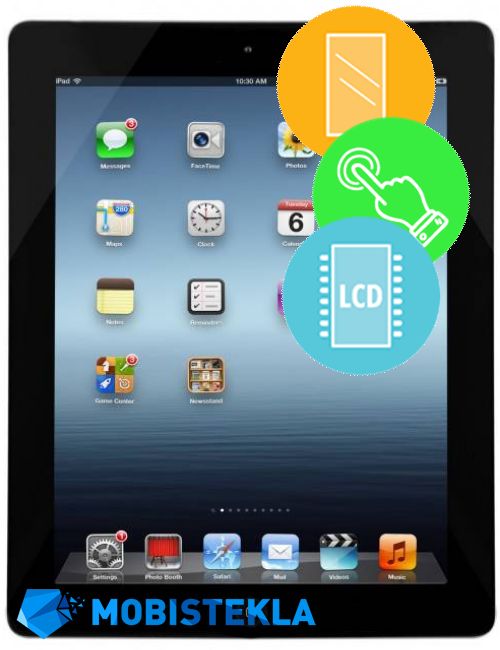 APPLE iPad 4 - Menjava ekrana in stekla
