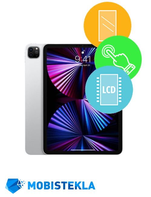 APPLE iPad Pro 11 2021 - Menjava ekrana in stekla