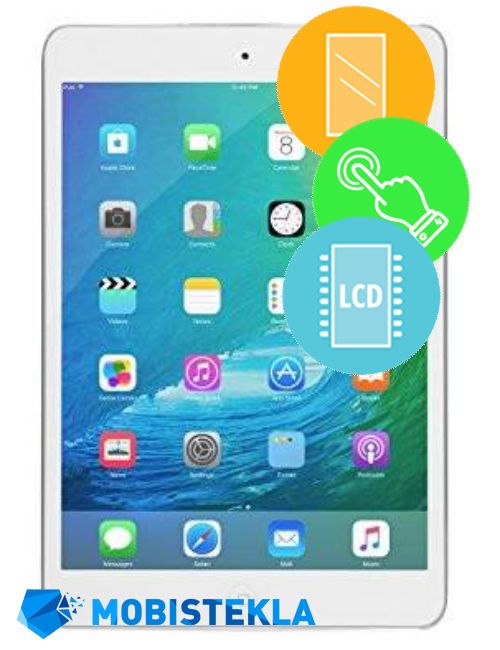 APPLE iPad Mini 2 - Menjava ekrana in stekla