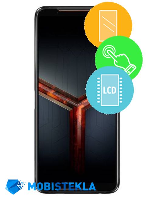 ASUS ROG Phone 2 - Menjava ekrana in stekla