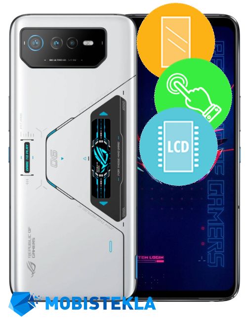 ASUS ROG Phone 6 Pro - Menjava ekrana in stekla