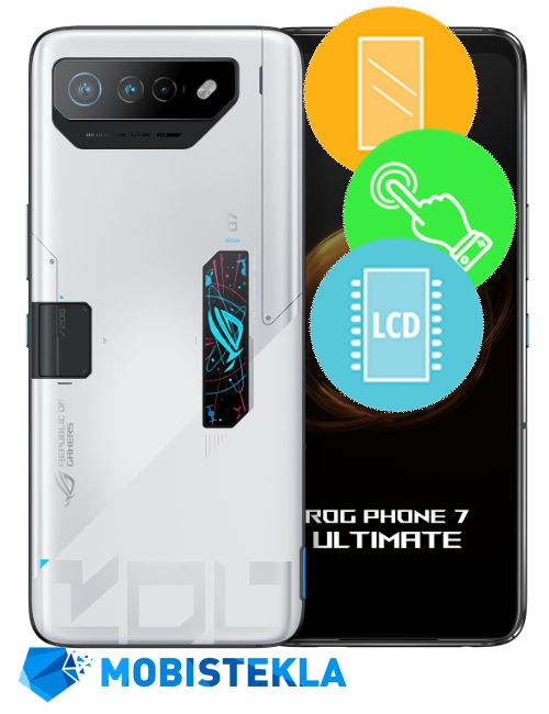 ASUS ROG Phone 7 - Menjava ekrana in stekla