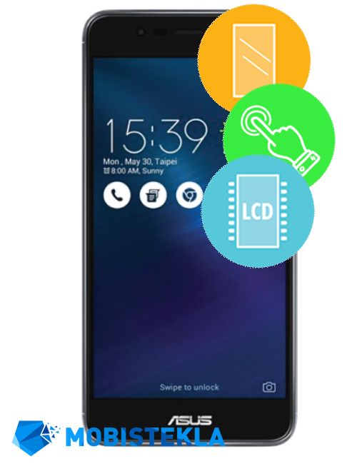 ASUS Zenfone 3 Max - Menjava ekrana in stekla
