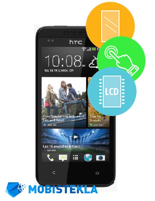 HTC Desire 300 - Menjava ekrana in stekla