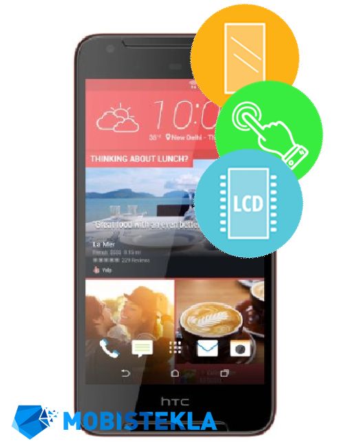 HTC Desire 628 - Menjava ekrana in stekla