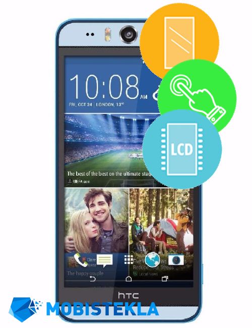 HTC Desire Eye - Menjava ekrana in stekla
