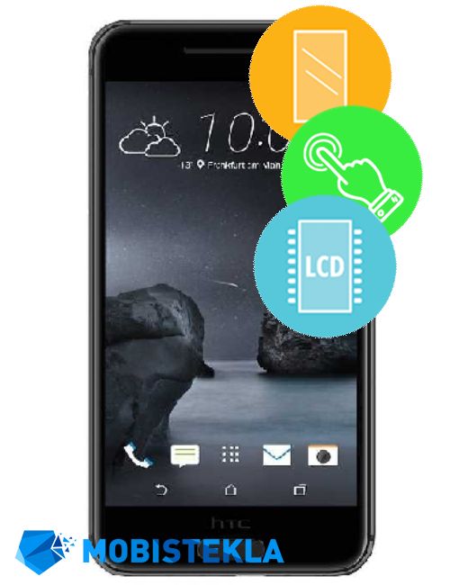 HTC One A9 - Menjava ekrana in stekla