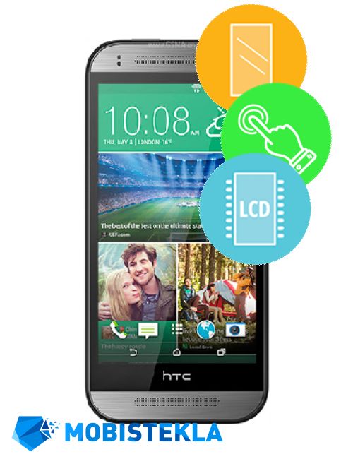 HTC One Mini 2 - Menjava ekrana in stekla