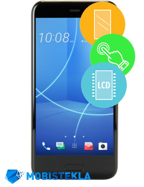 HTC U 11 Life - Menjava ekrana in stekla