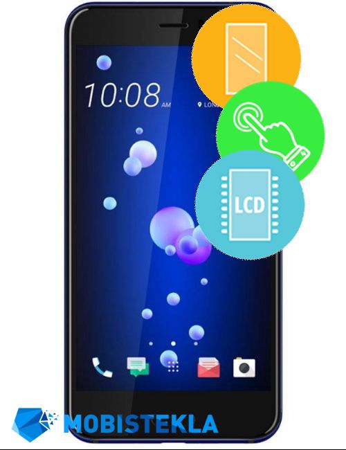 HTC U11 - Menjava ekrana in stekla
